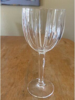 Marquis By Waterford Crystal Omega Crystal Wine Glass Goblet 8.5”